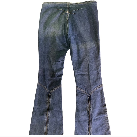 Retro Vintage Bell Bottom Jeans size 11/12 - Picture 6 of 7